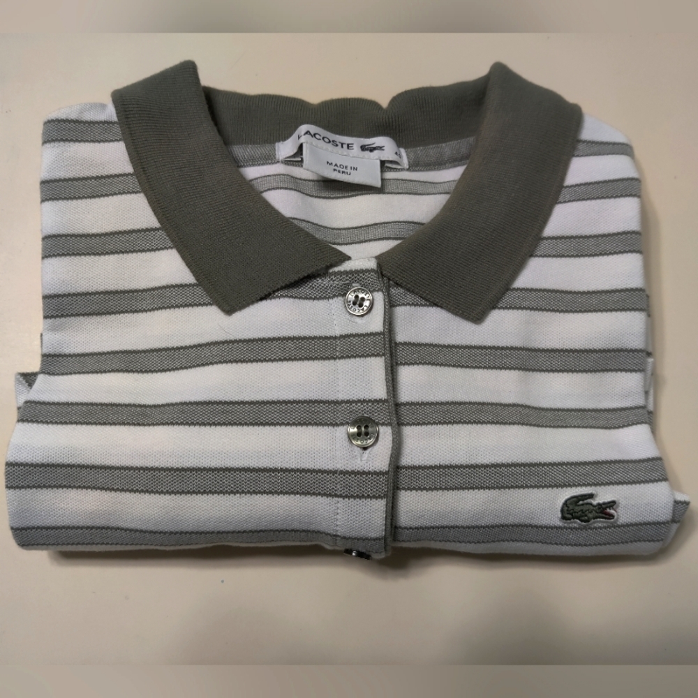 Lacoste Polo Shirt Women’s size 40 Medium
